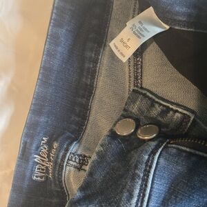 Women's Dark Blue Flare Jeans